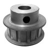 B B Manufacturing 15L075-6FA5, Timing Pulley, Aluminum, Clear Anodized 15L075-6FA5